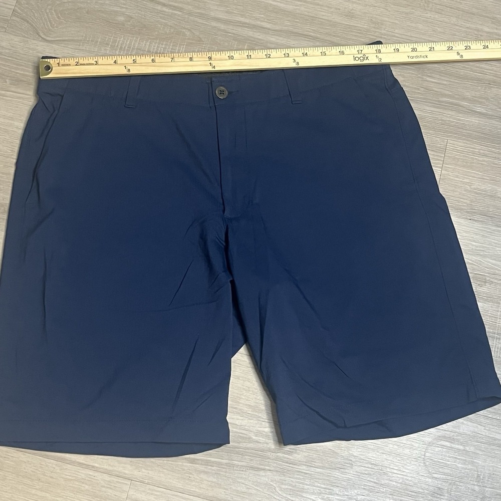 Under Armour UA Match Play Showdown Vented Golf Shorts Navy Men's 38 Performance - Picture 5 of 10